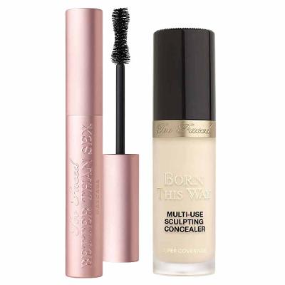 Too Faced Kit - Máscara de Cílios + Corretivo Líquido Swan