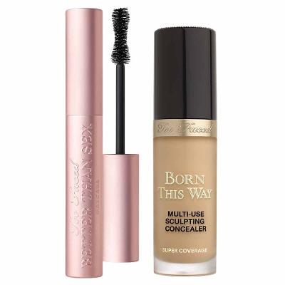 Too Faced Kit - Máscara de Cílios + Corretivo Líquido Sand