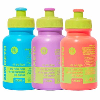 Lola From Rio Papo Reto Kit – Shampoo + Condicionador + Máscara Fluída