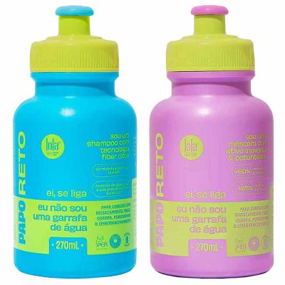 Lola From Rio Papo Reto Kit – Shampoo + Máscara Fluída