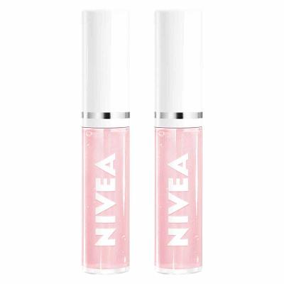 NIVEA Hidratante Labial Lip Oil Brilho Nutritivo Kit com 2 Unidades Natural Glow