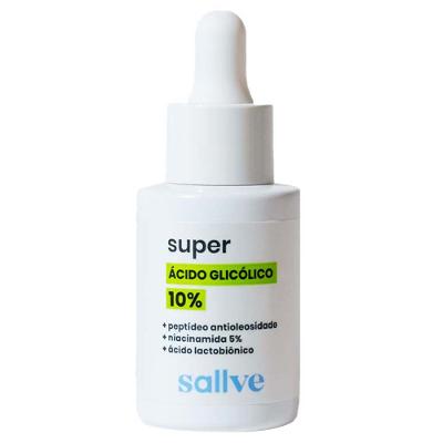 Sérum Facial Sallve Super Ácido Glicólico 10%