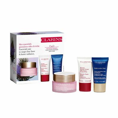 Clarins Kit Creme Dia Multi-Active Creme Noite Multi-Active Baume Facial