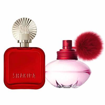 Shakira Kit - Rojo by Shakira Perfume Feminino EDP 80ml + Perfume S Kiss by Shakira Perfume Feminino EDT 80ml