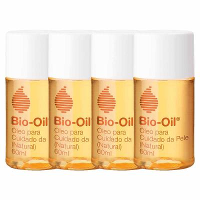 Bio-Oil Óleo Corporal Natural Kit com 4 Unidades