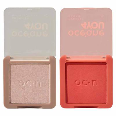 Océane 4 You Kit - Iluminador em Pó Rose + Blush Laranja