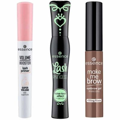 Essence - Máscara para Sobrancelha + Primer para Cílios + Máscara de Cílios Kit Presenteável