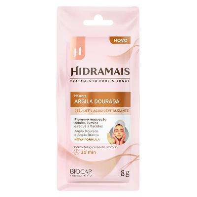 Máscara Facial Hidramais Peel Off Argila Dourada