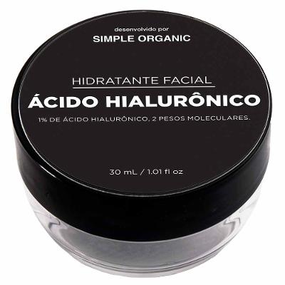 Hidratante Facial Simple Organic - Ácido Hialurônico