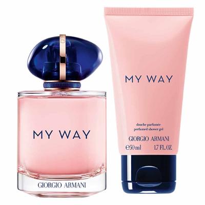 Coffret Giorgio Armani My Way Kit - Perfume Feminino EDP + Shower Gel