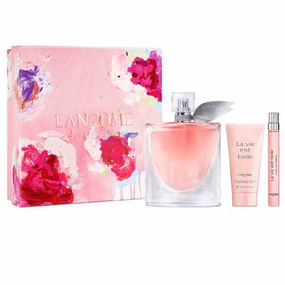 Coffret Lancôme La Vie Est Belle Kit - Perfume Feminino - EDP + Travel Size + Creme Corporal