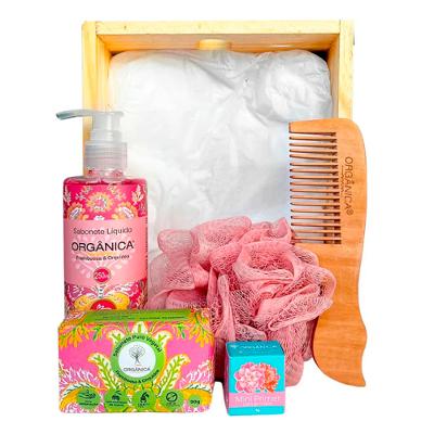 Kit Premium Spa Orgânica Framboesa & Orquídea