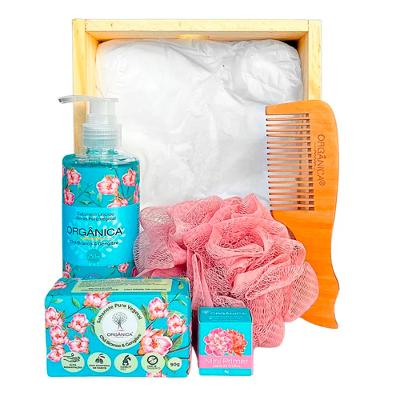 Kit Premium Spa Orgânica Framboesa & Orquídea