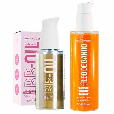 Beleza Brasileira Kit - Óleo Corporal Antiestrias BB-Oil + Óleo Corporal de Banho
