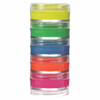 Kit Tinta Cremosa Facial Colormake Neon 5 Cores
