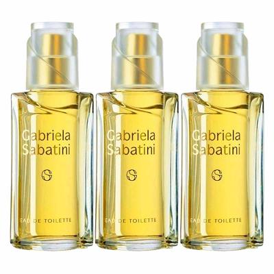 Gabriela Sabatini Perfume Feminino Eau de Toilette Kit com 3 unidades