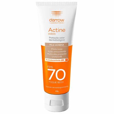 Protetor Solar Facial Darrow Actine Colors FPS70 40g