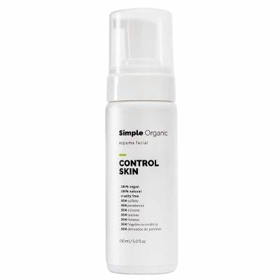 Espuma Simple Organic Control Skin