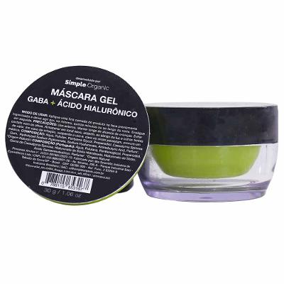 Refil Máscara Gel Simple Organic Ah + Gaba