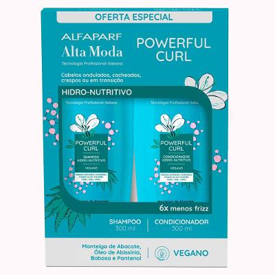 Alta Moda Powerfull Curl Kit - Shampoo + Condicionador