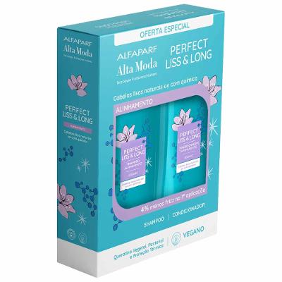 Alta Moda Perfect Liss & Long Kit - Shampoo + Condicionador