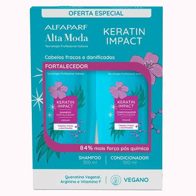 Alta Moda Keratin Impact Kit - Shampoo + Condicionador