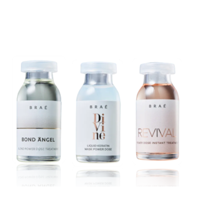 Braé Kit Ampola POwer Dose Divine  Bond Angel e Revival