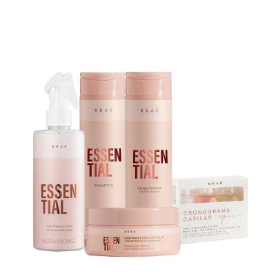 Kit Braé Essential Completo e Cronograma Capilar Repair (7 produtos)