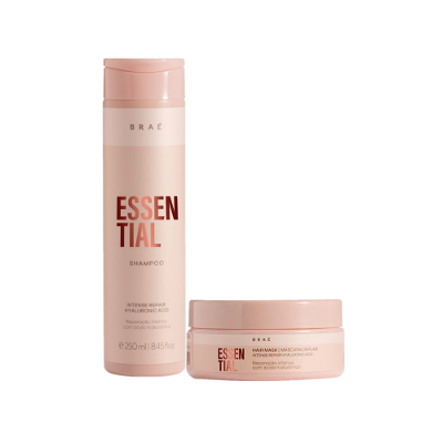 Kit Braé Essential Shampoo e Máscara (2 produtos)