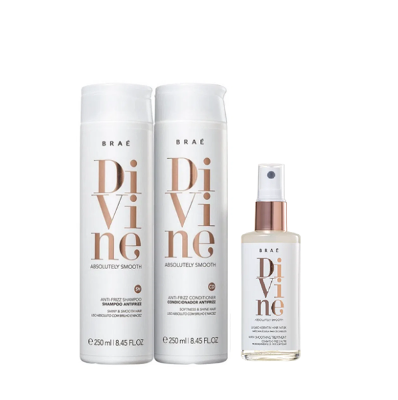 Brae Divine Shampoo+Condicionador 250ml+Queratina Liquida 60ml
