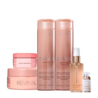 Kit Braé Revival Tratamento Total Protein (6 produtos)
