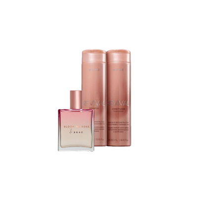 Kit Braé Revival Blooming Rose Trio (3 produtos)