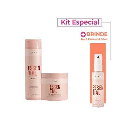 Kit Braé Essential Shampoo e Máscara G Especial  (2 produtos)