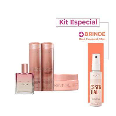 Kit Braé Revival Blooming Rose Quarteto Especial  (4 produtos)