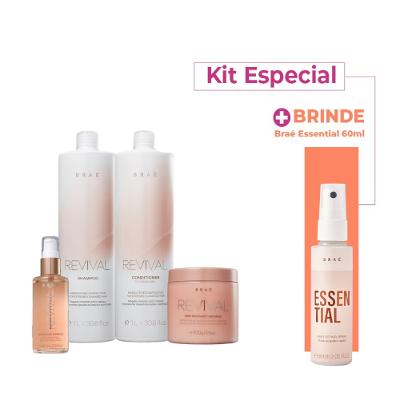 Kit Braé Revival Ultra Ação (4 Produtos)