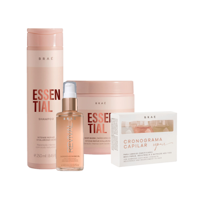 Kit Braé Essential Repair- Máscara G (4produtos)