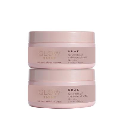 Kit Braé Glow Shine - Máscara Capilar 200g (2 unidades)