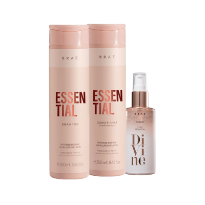 Kit Braé Essential e Óleo Divine (3 produtos)