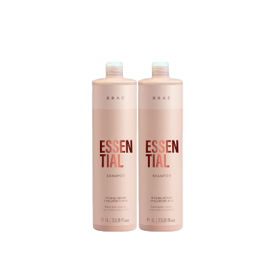 Kit Braé Essential - Shampoo 1Litro (2 unidades)