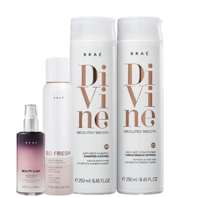 Brae Divine Anti Frizz Duo 250ml Beauty Sleep 100ml e So Fresh 150ml