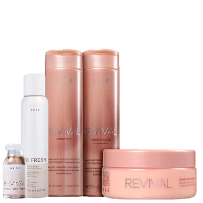 Brae Revival Duo 250ml Mascara 200ml Power Dose 13ml e So Fresh 150ml