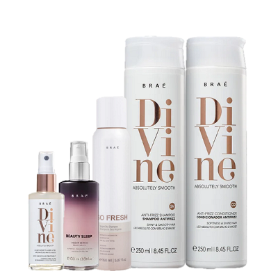 Brae Divine Duo 250ml Queratina 60ml Beauty Sleep 100ml e So Fresh 150ml