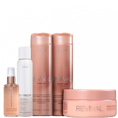Brae Revival Duo 250ml Mascara 200ml Shine Oil 60ml e So Fresh 150ml