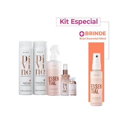 Kit Brae Divine Power Dose Home Care Especial  (5 Produtos)