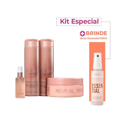 Kit Brae Revival Hair Especial (4 Produtos)