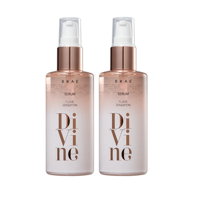 BRAE Divine Plume Sensation Serum Reparador Capilar 60ml 2 unidades