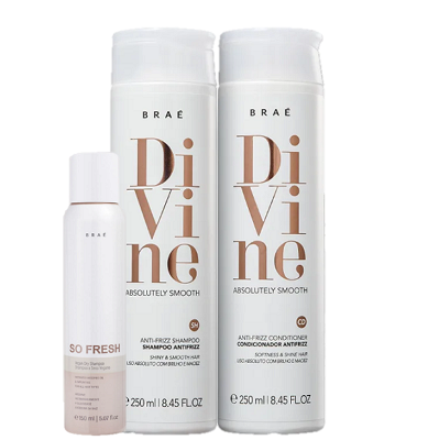 Brae Divine Anti Frizz Duo 250ml e So Fresh 150ml
