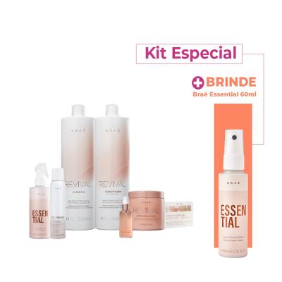 Brae Revival Kit Reconstrucao Reparadora  Especial (7 Produtos)