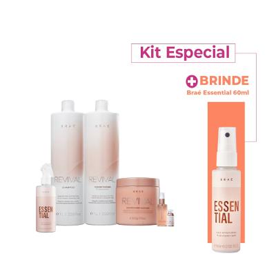 Kit Brae Revival Reestruturacao Intensa  Especial (7 Produtos)