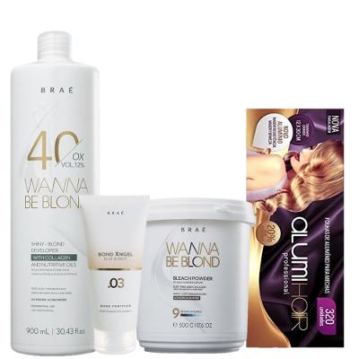 Kit BRAE Wanna Be Blond Completo (4 Produtos)